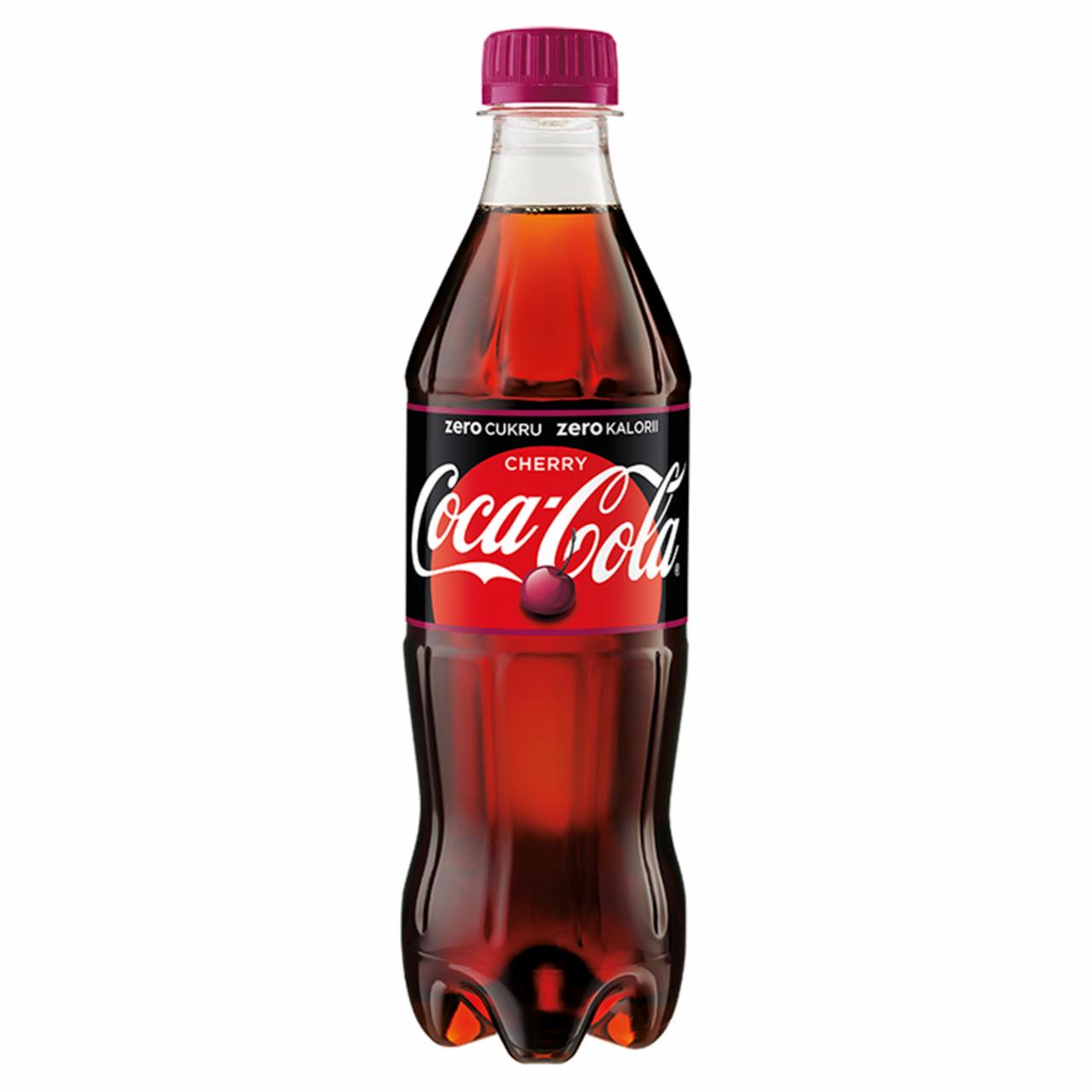 Zdjęcia - Coca-Cola zero Cherry napój gazowany