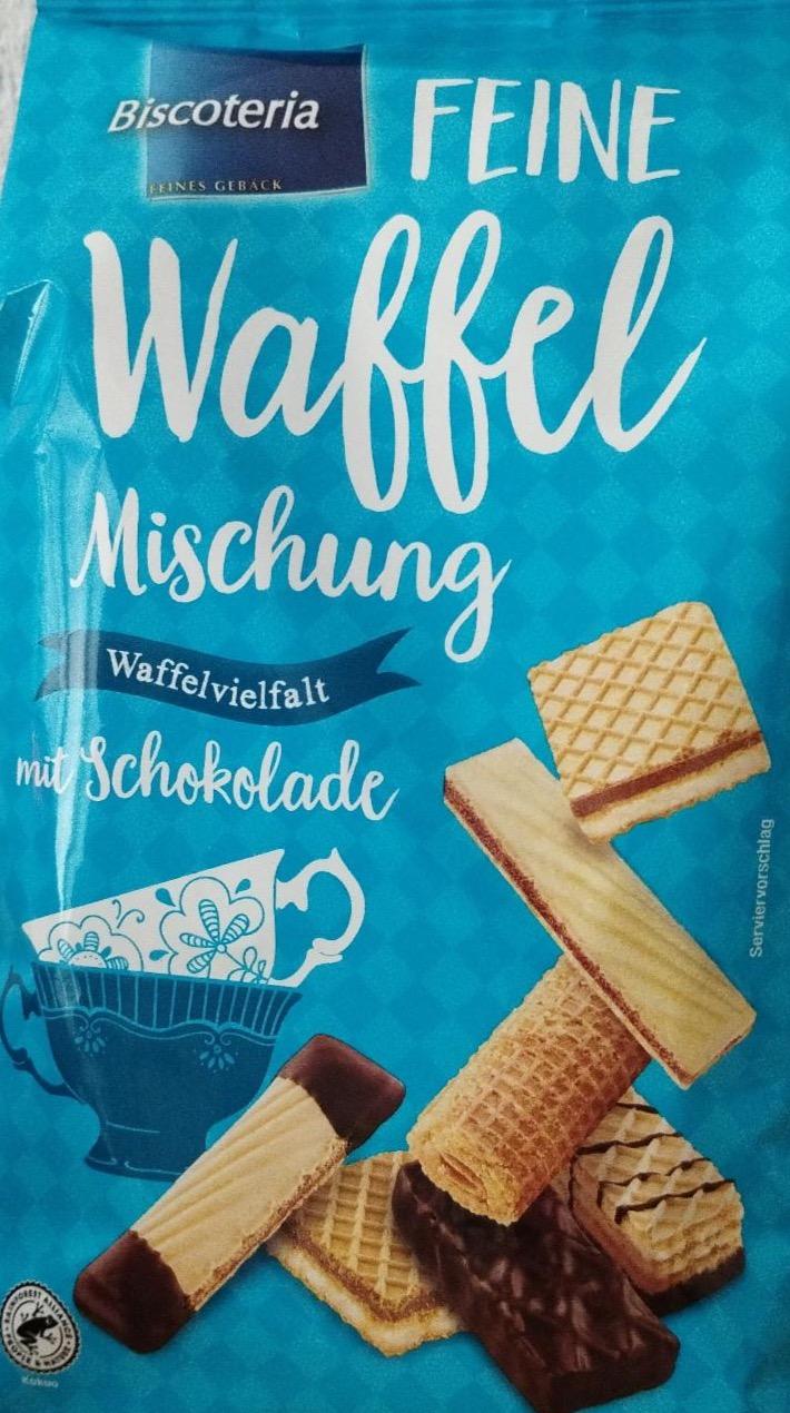 Zdjęcia - Feine Waffel Mischung mit Schokolade Biscoteria