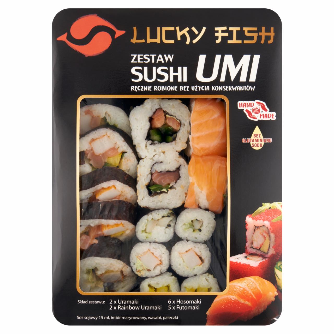 Zdjęcia - Lucky Fish Zestaw sushi Umi 390 g