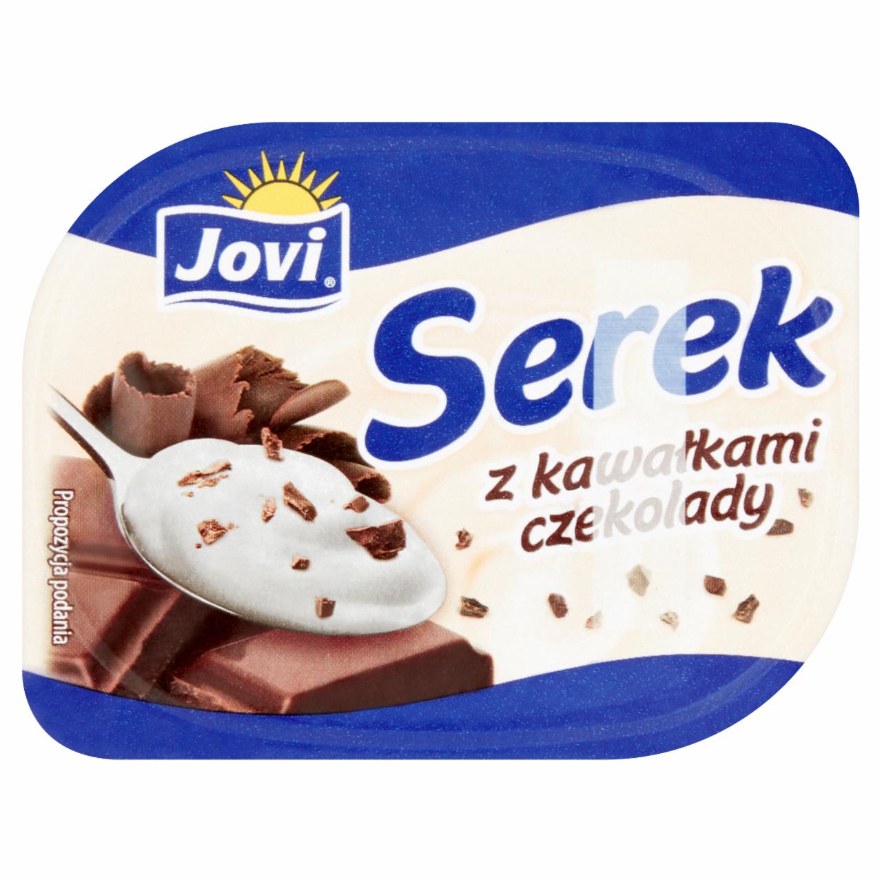 Zdjęcia - Jovi Serek z kawałkami czekolady 140 g