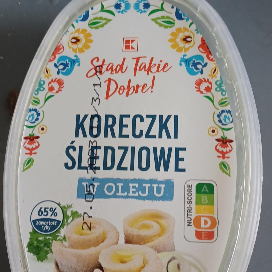 Zdjęcia - Koreczki śledziowe w oleju K-Stąd Takie Dobre