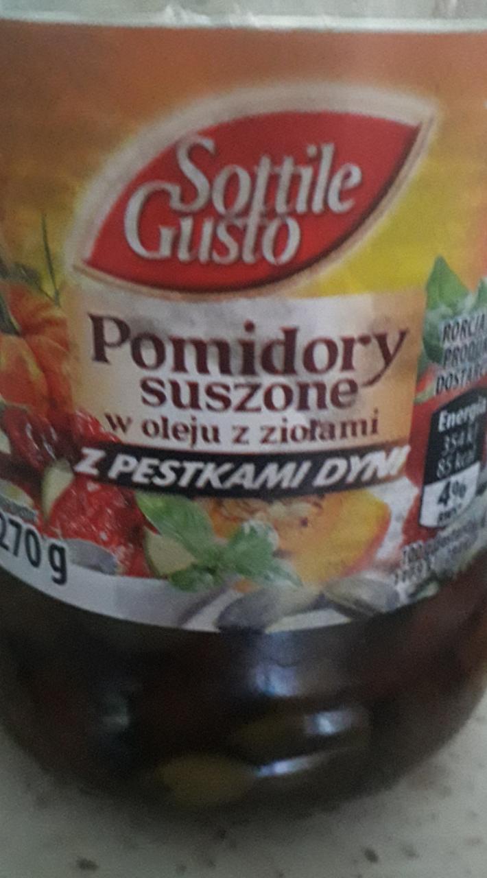 Zdjęcia - pomidory suszone z pestkami dyni Sottile Gusto