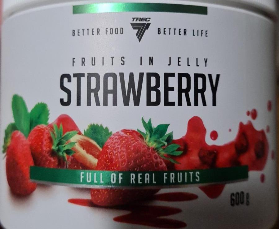 Zdjęcia - Trec Fruits in Jelly 600g Frużelina Strawberry