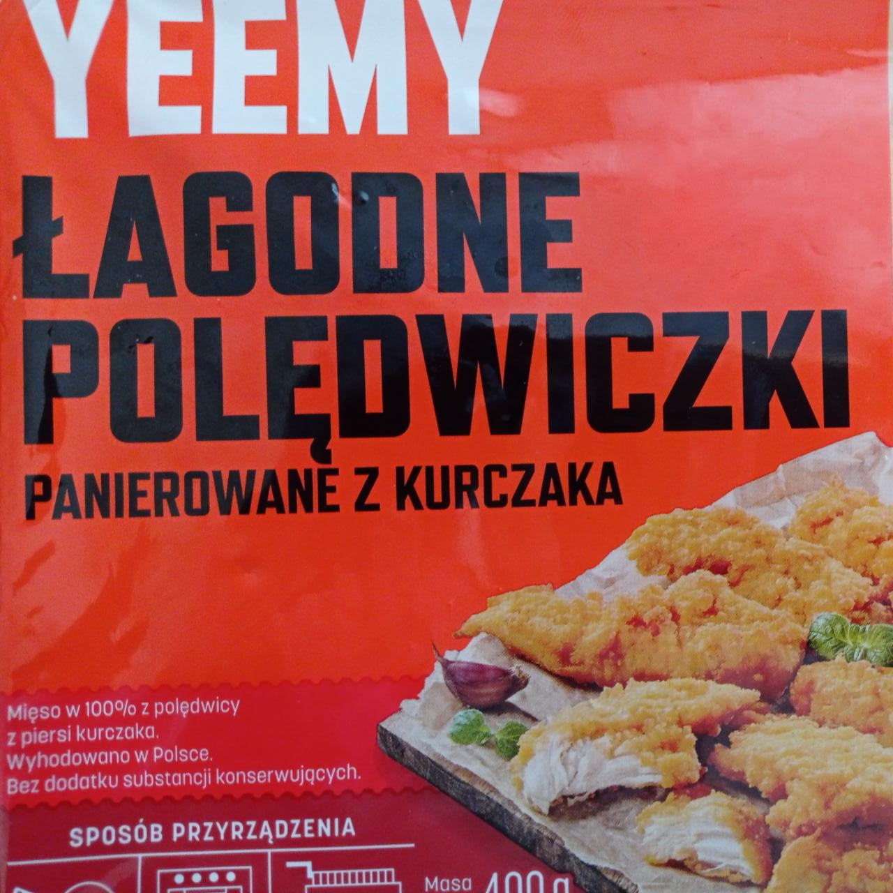 Zdjęcia - Polędwiczki panierowane z kurczaka łagodne Yeemy