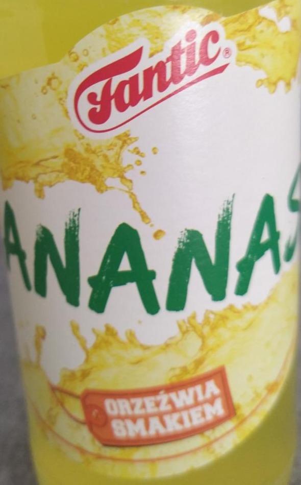 Zdjęcia - fantic napój gazowany ananas