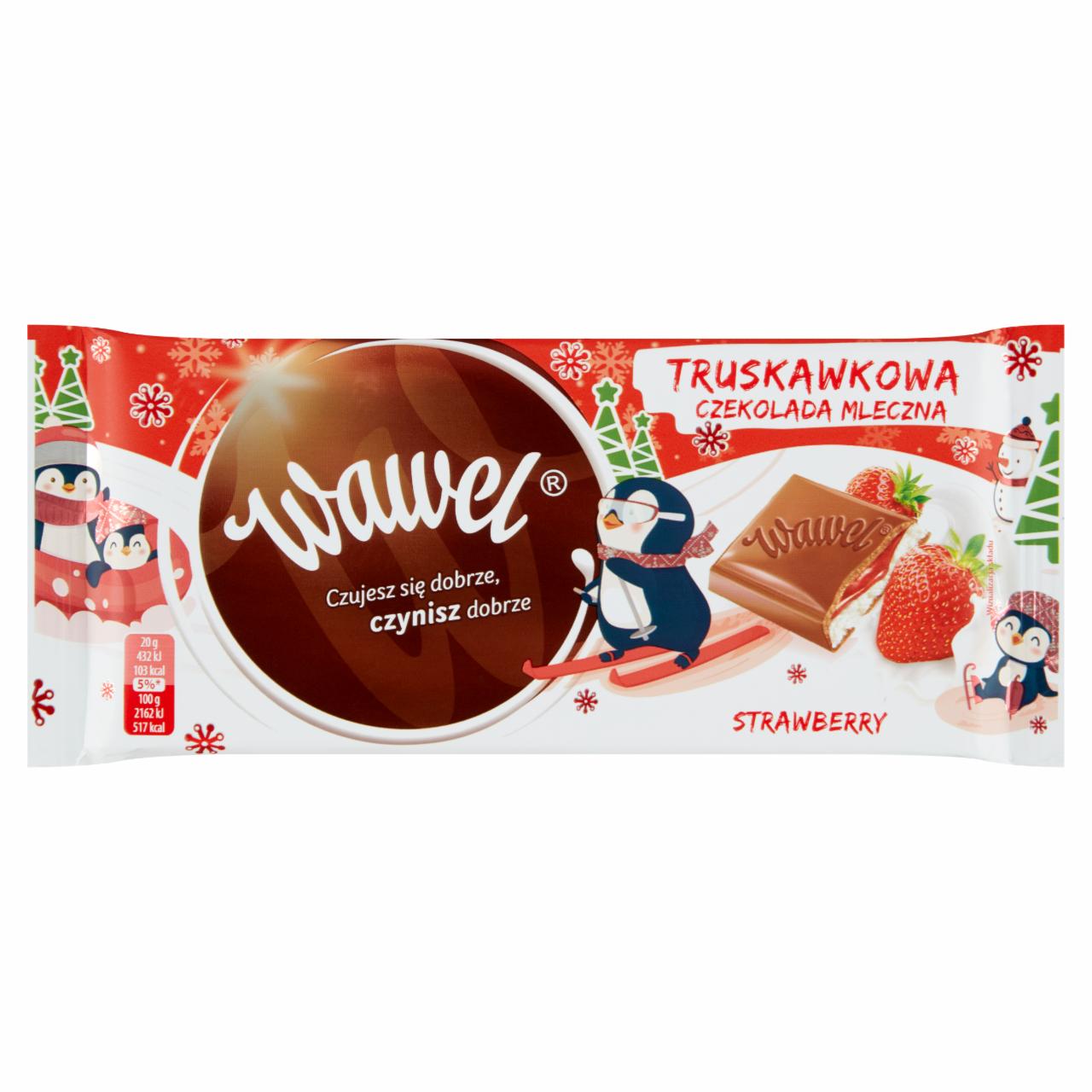 Zdjęcia - Wawel Truskawkowa Czekolada mleczna 100 g