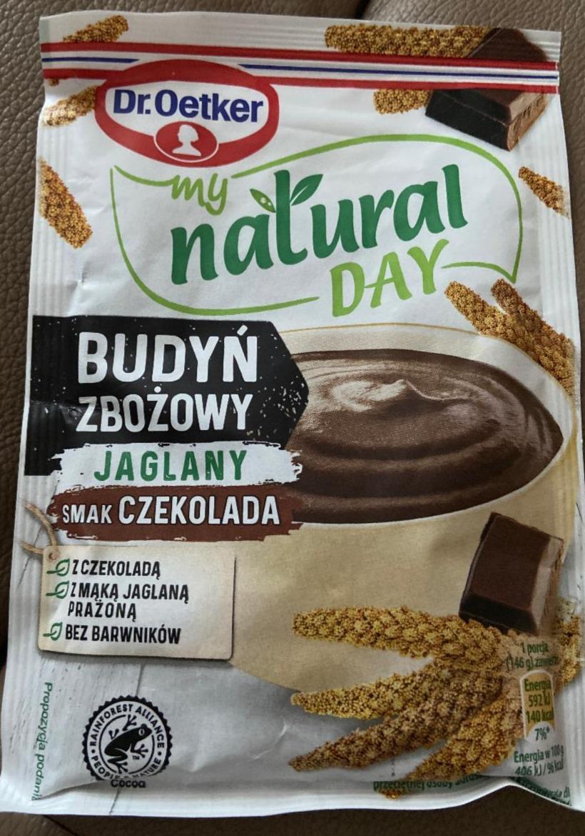 Zdjęcia - My Natural Day Budyń zbożowy jaglany smak czekolada Dr.Oetker