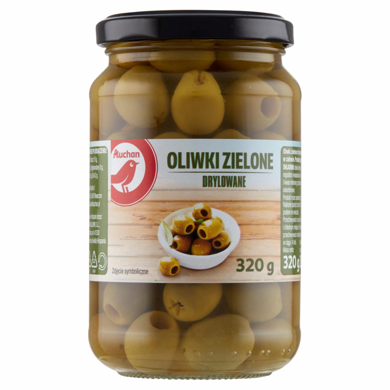 Zdjęcia - Auchan Oliwki zielone drylowane