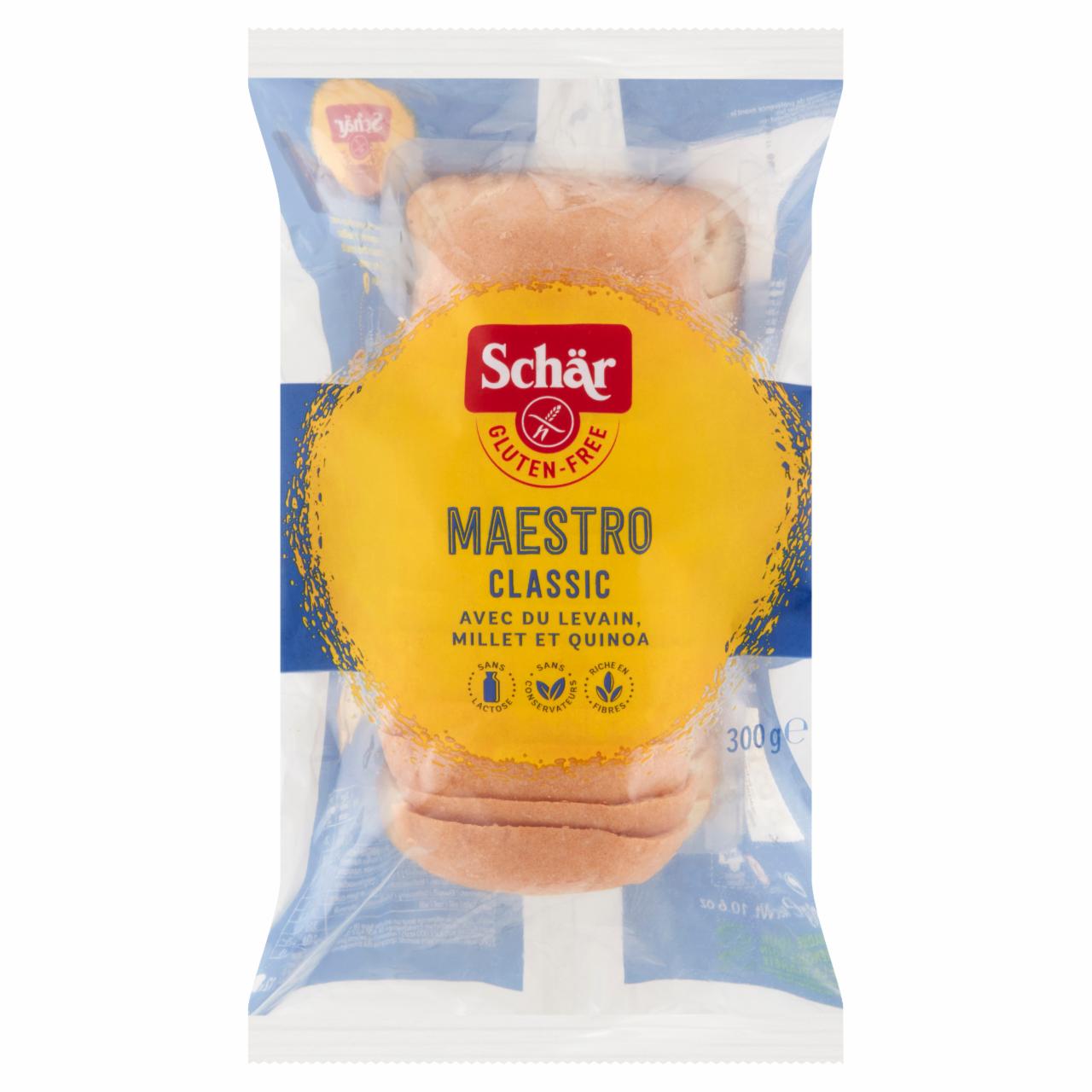 Zdjęcia - Schär Maestro Classic Bezglutenowy biały chleb pokrojony 300 g (12 sztuk)