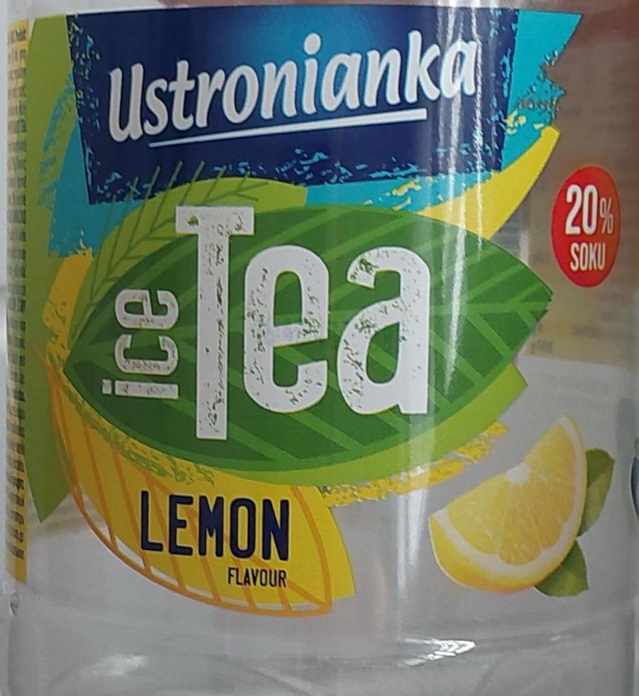 Zdjęcia - ICE Tea Lemon flavour Ustronianka