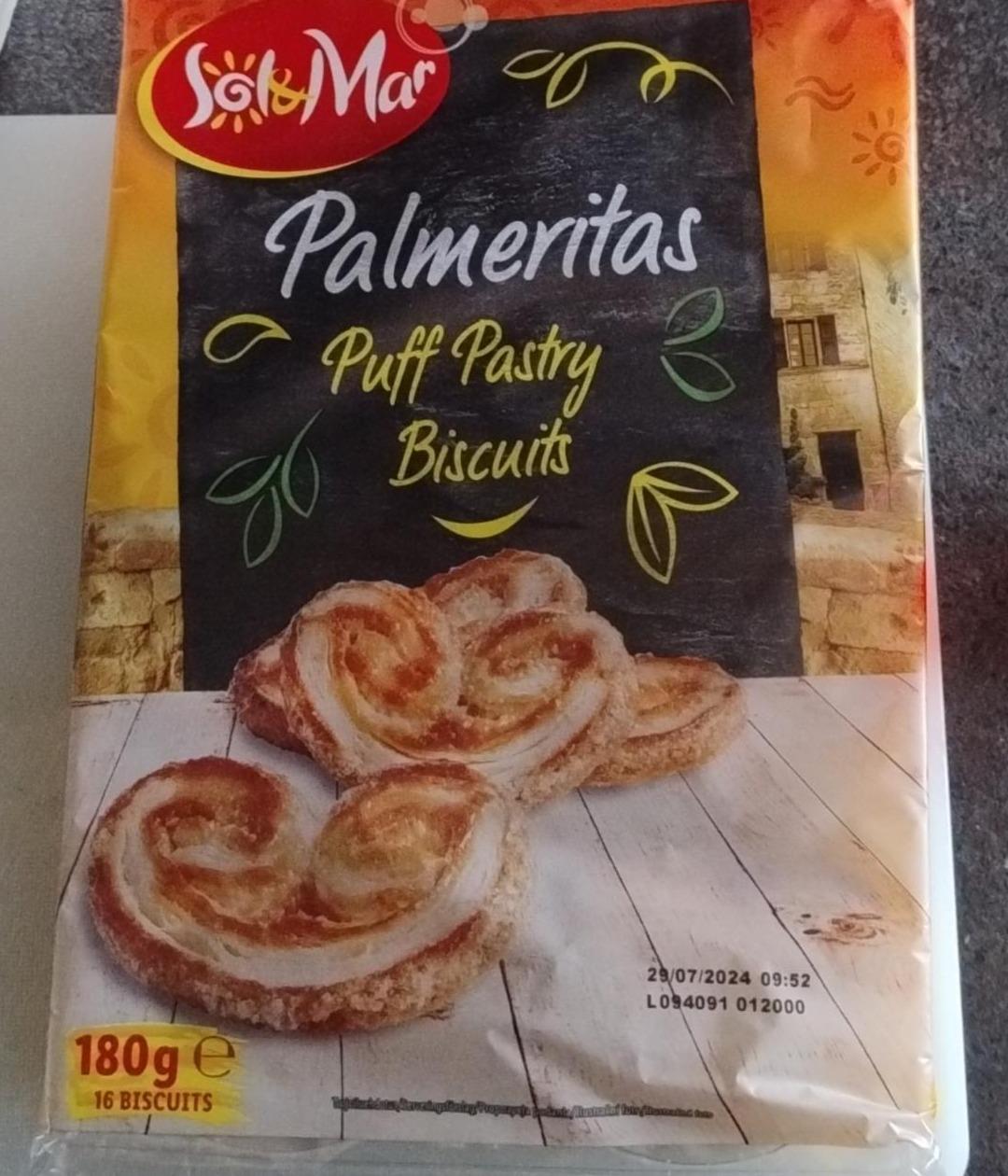 Zdjęcia - Palmeritas Puff Pastry Biscuits Sol&Mar
