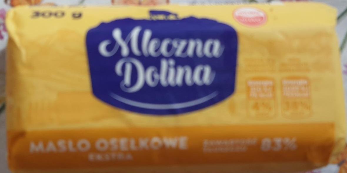 Zdjęcia - Masło osełkowe ekstra 83% Mleczna dolina