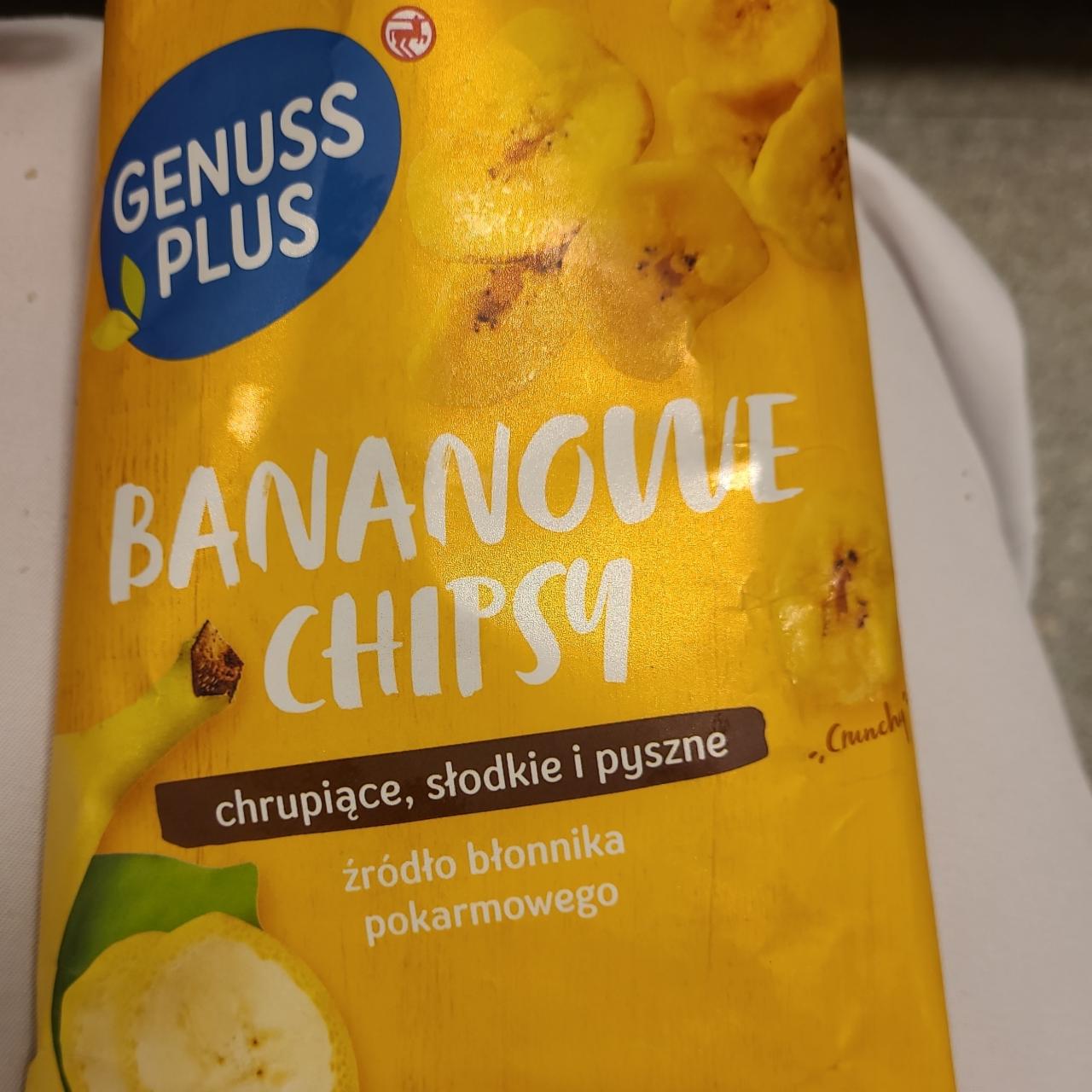 Zdjęcia - chipsy bananowe genuss plus