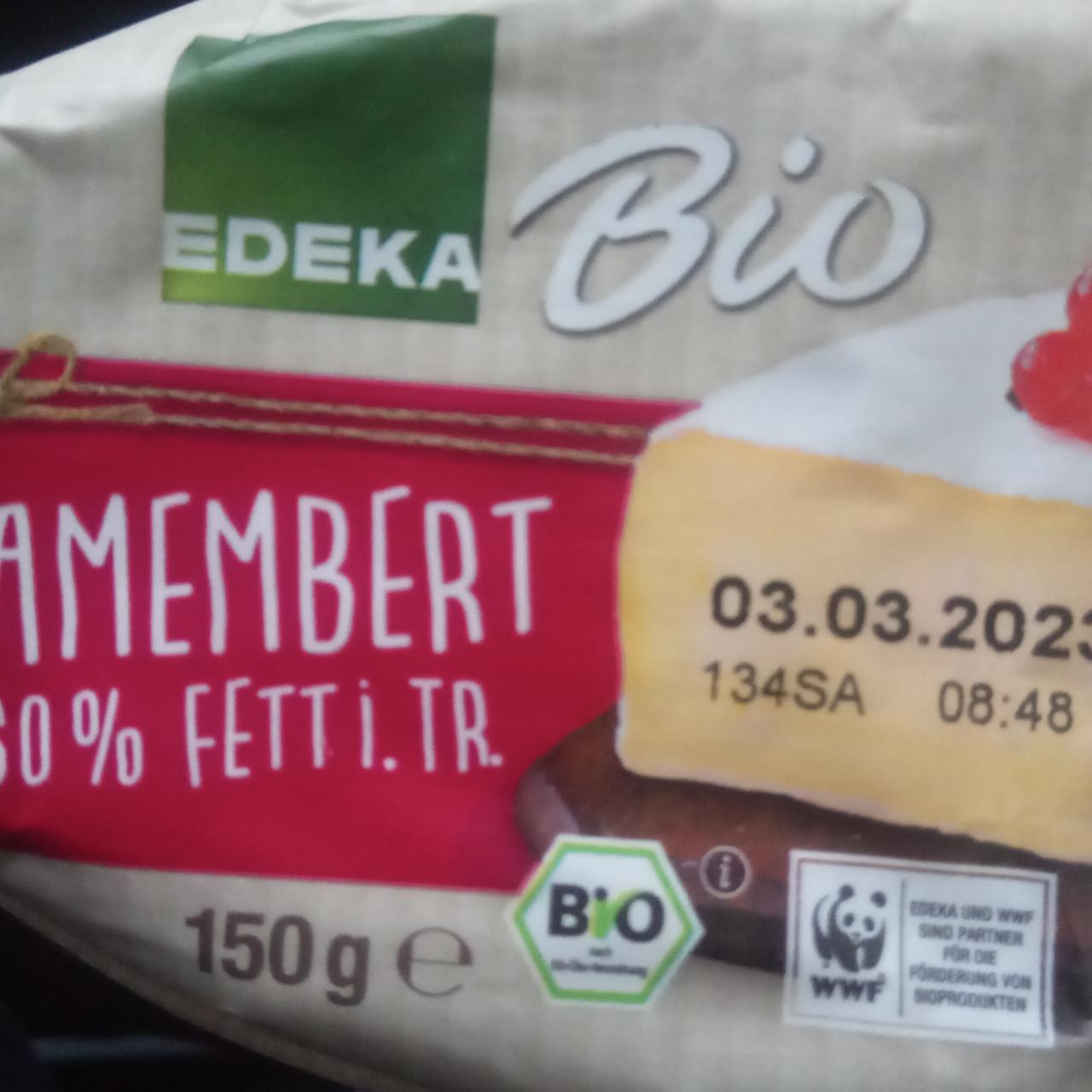 Zdjęcia - Ser Camembert 60% tłuszczu Edeka Bio