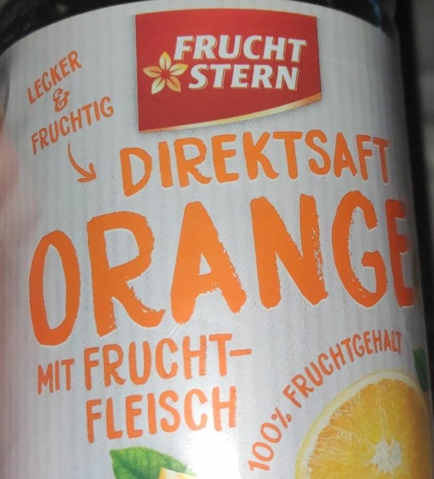Zdjęcia - Direktsaft orange mit fruchtfleisch Frucht Stern