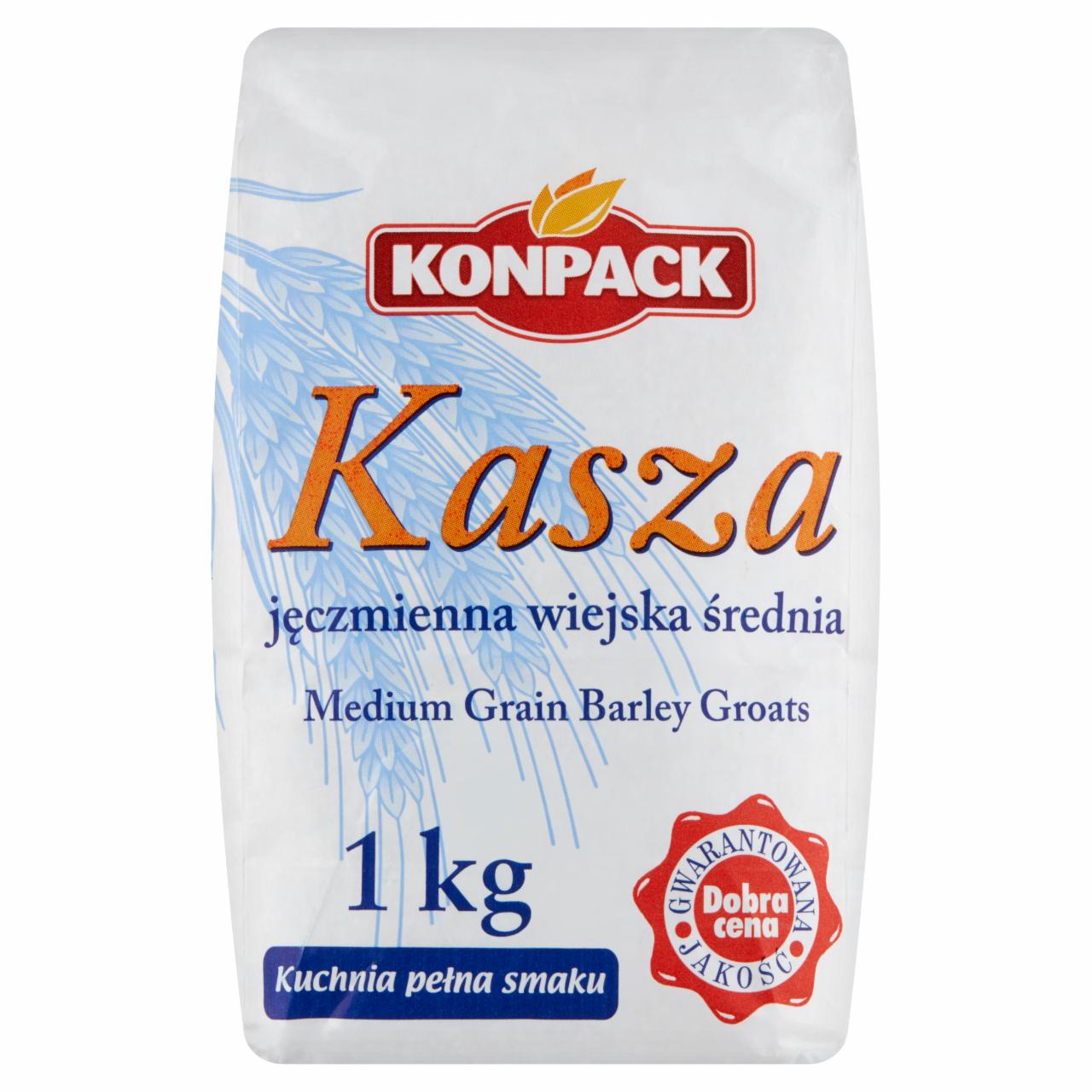 Zdjęcia - Konpack Kasza jęczmienna wiejska średnia 1 kg