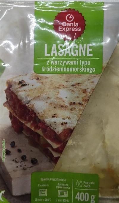 Zdjęcia - Lasagne z warzywami typu śródziemnomorskiego Danie Express