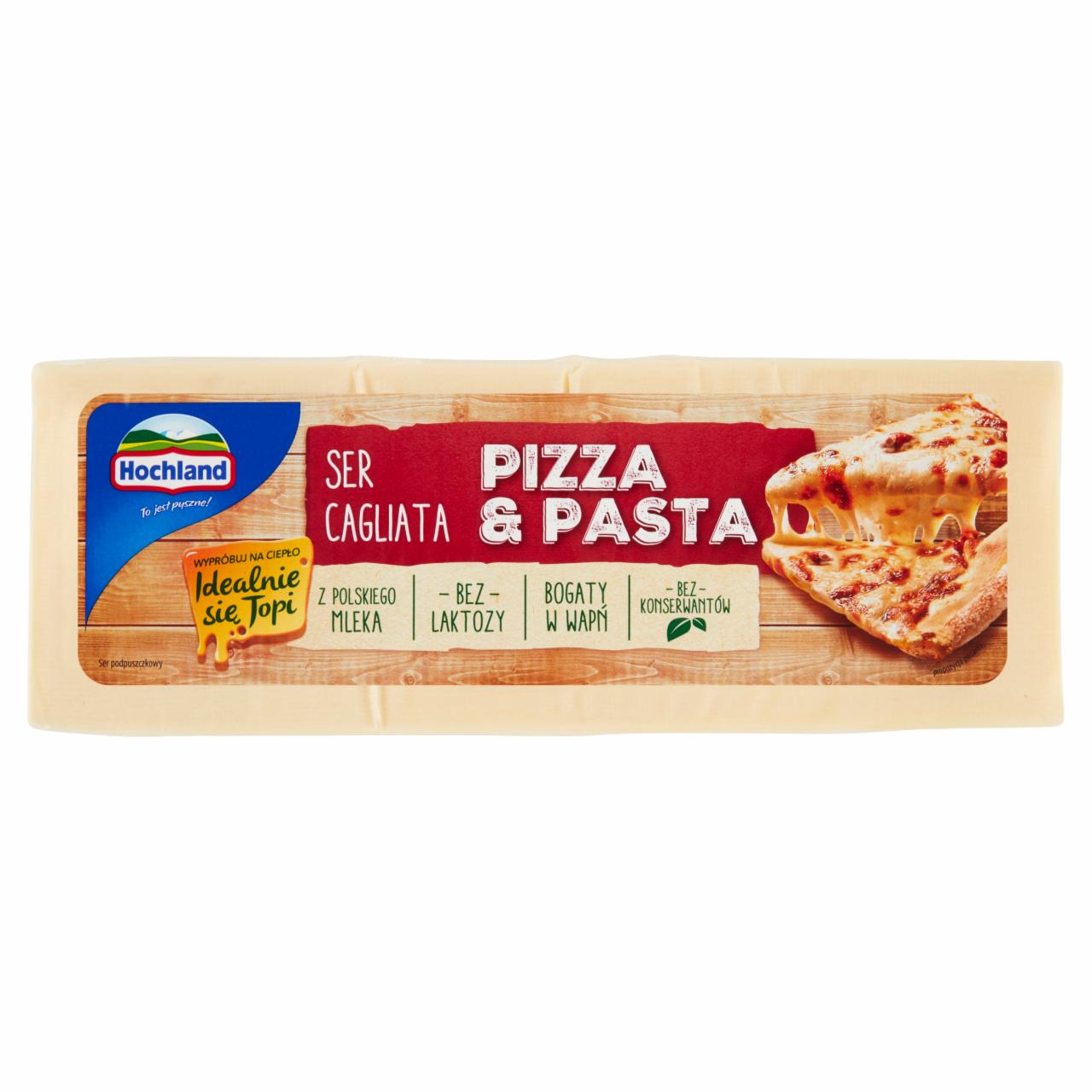 Zdjęcia - Hochland Pizza & Pasta Ser Cagliata 3,20 kg