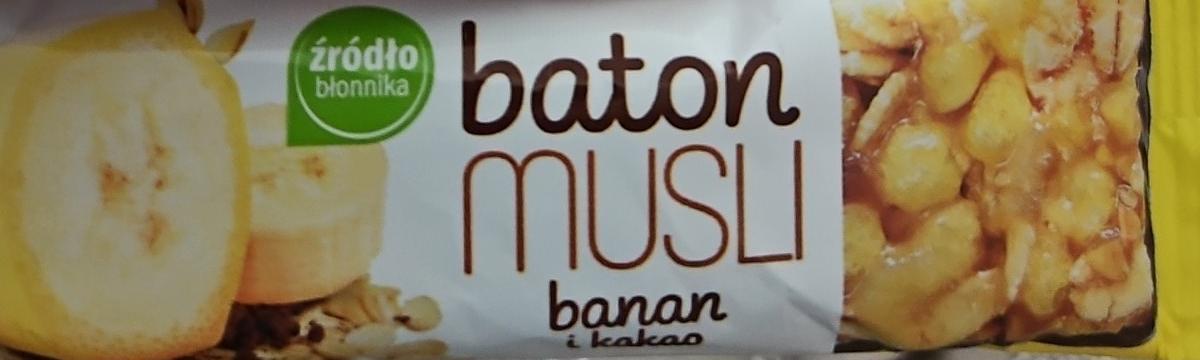 Zdjęcia - Baton musli banan i kakao First Nice