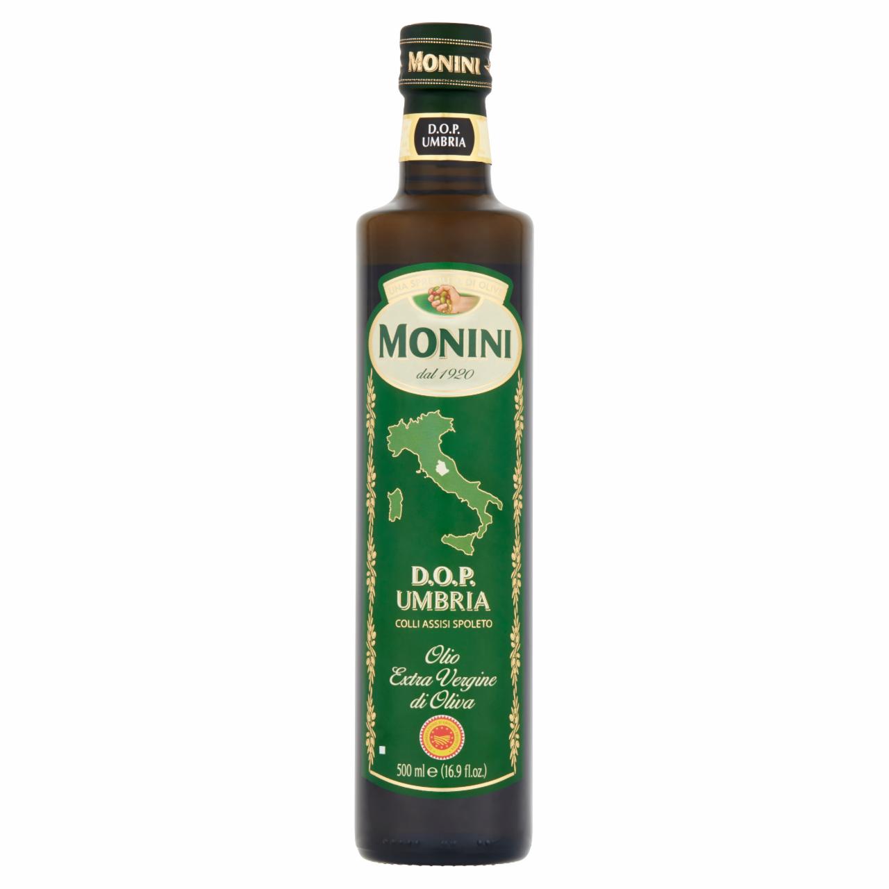 Zdjęcia - Monini D.O.P. Umbria Oliwa z oliwek najwyższej jakości z pierwszego tłoczenia 500 ml