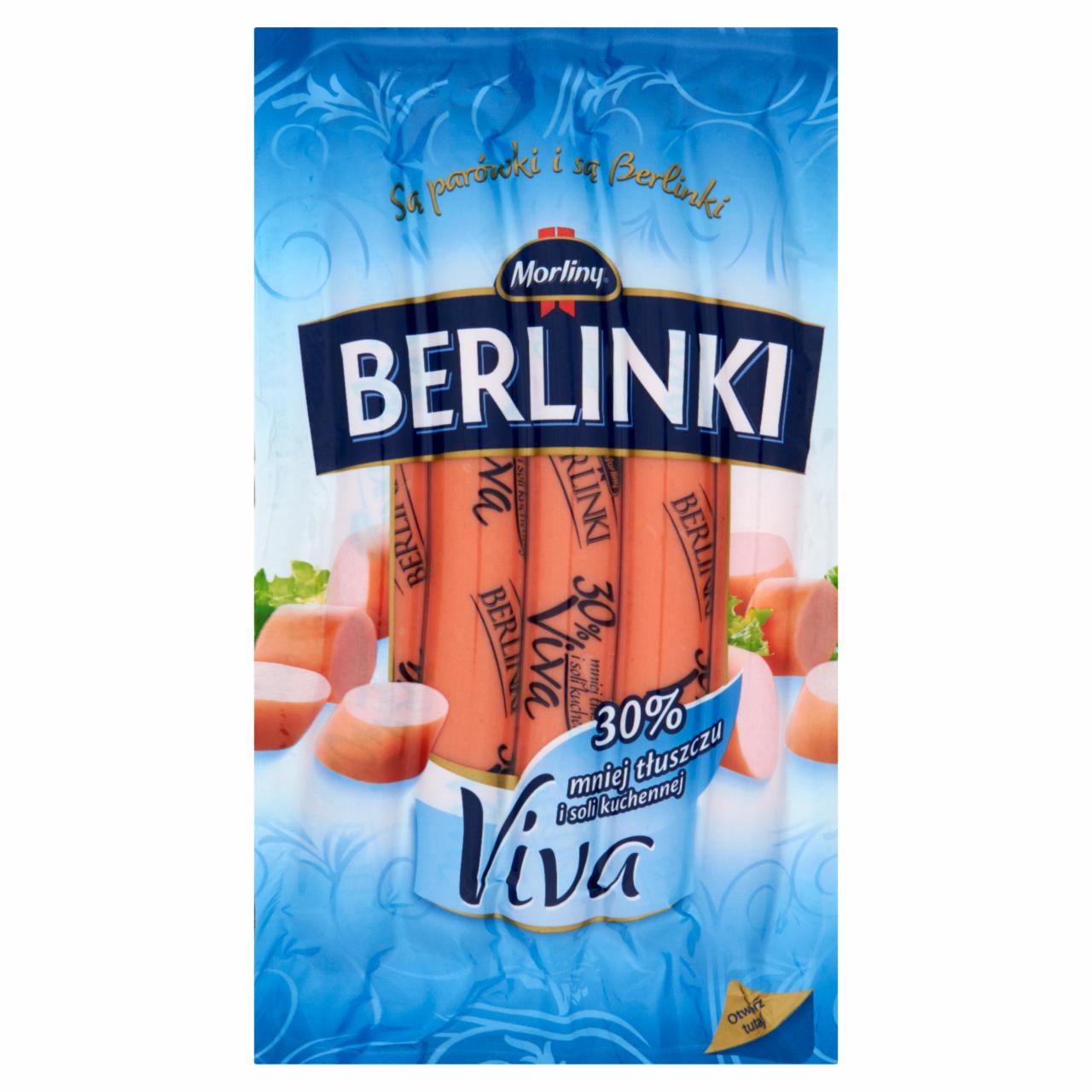 Zdjęcia - Morliny Berlinki Viva Parówki 250 g