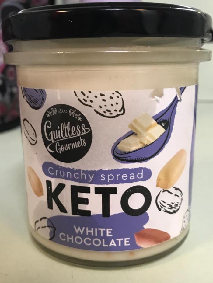 Zdjęcia - Keto Crunchy spread White Chocolate Guiltless Gourmets