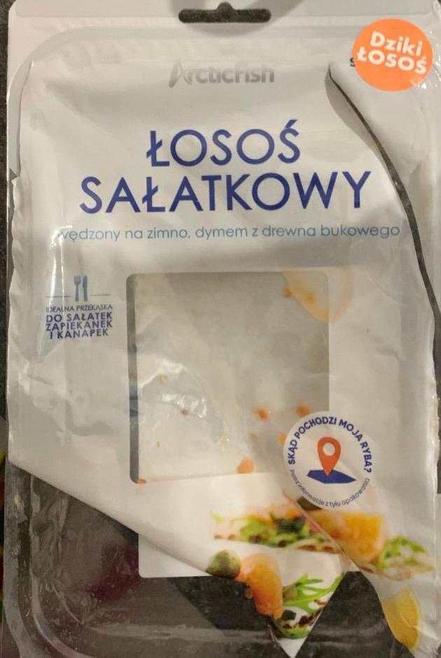 Zdjęcia - Łosoś sałatkowy wędzony na zimno ArcticFish