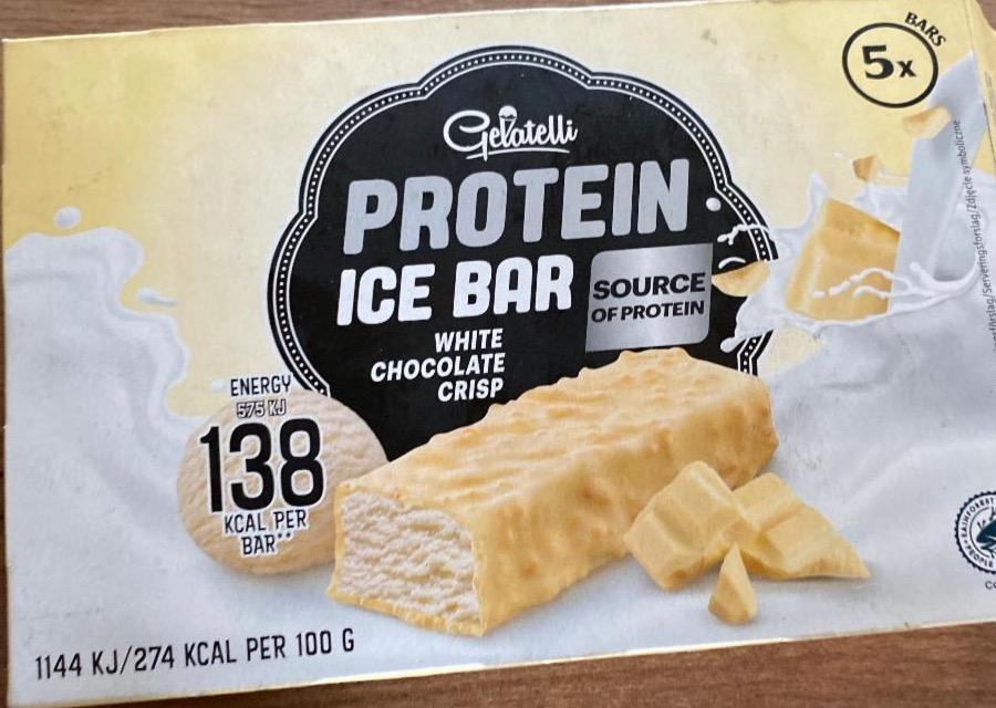 Zdjęcia - Protein ice bar White chocolate crisp Gelatelli