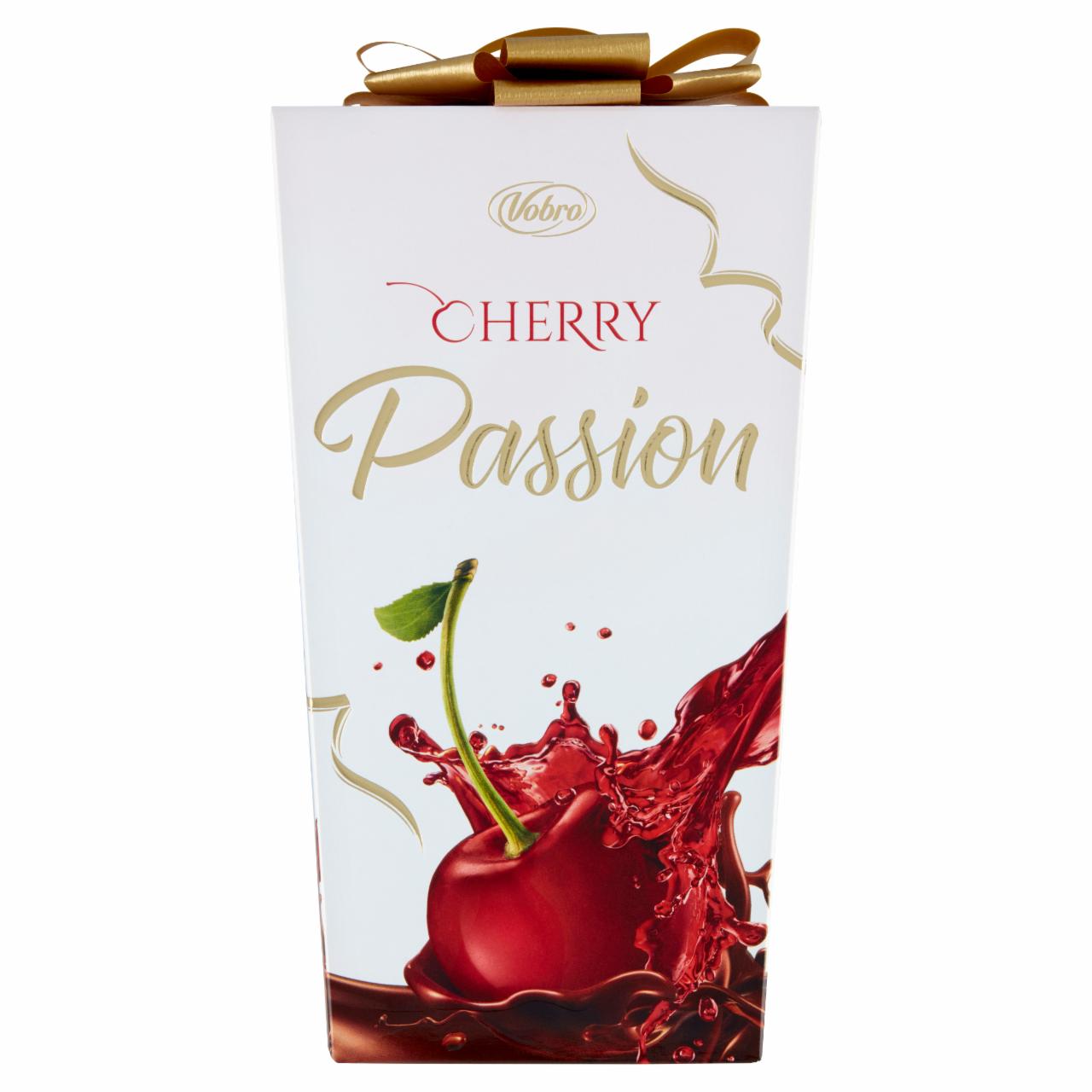 Zdjęcia - Vobro Cherry Passion Czekoladki nadziewane wiśnią w alkoholu 210 g