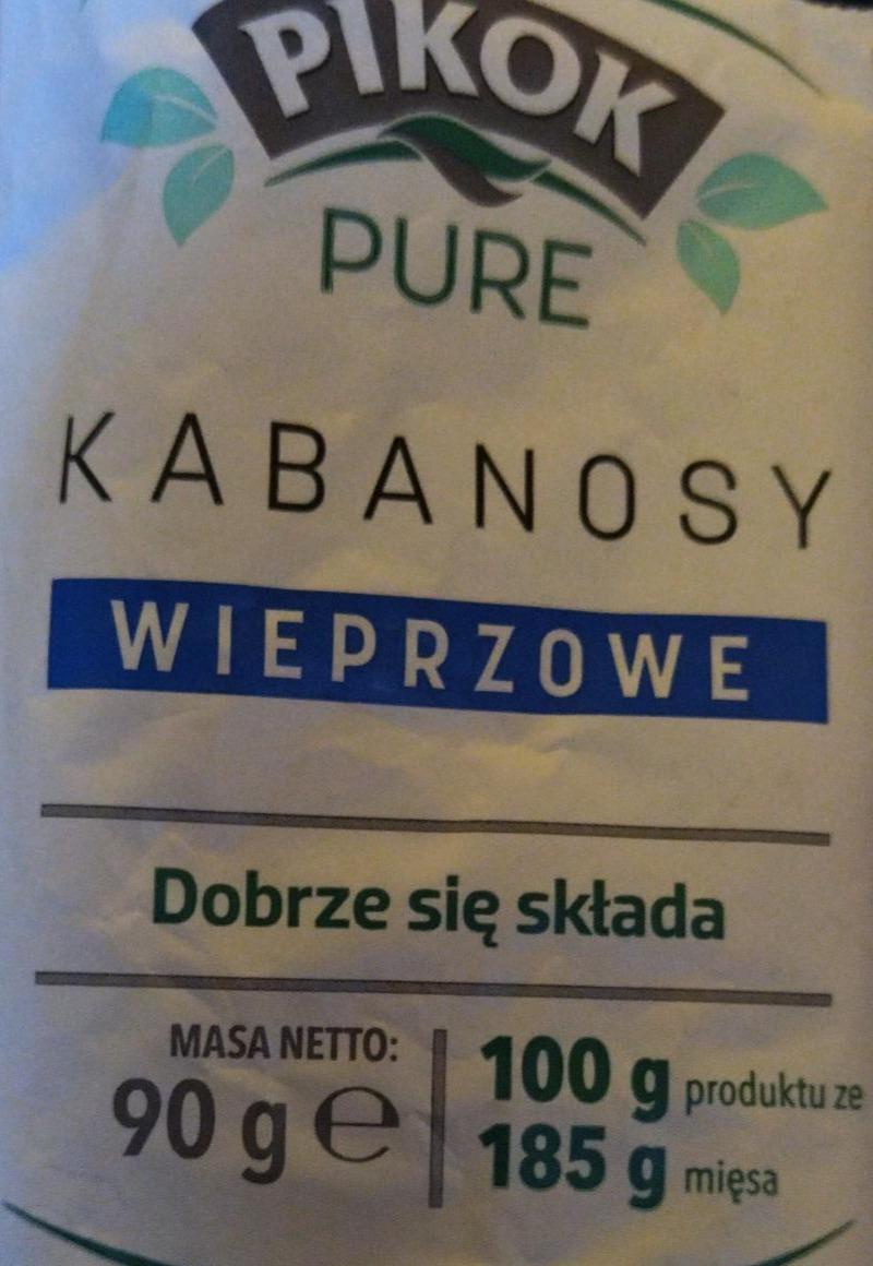 Zdjęcia - Kabanosy wieprzowe Pikok Pure