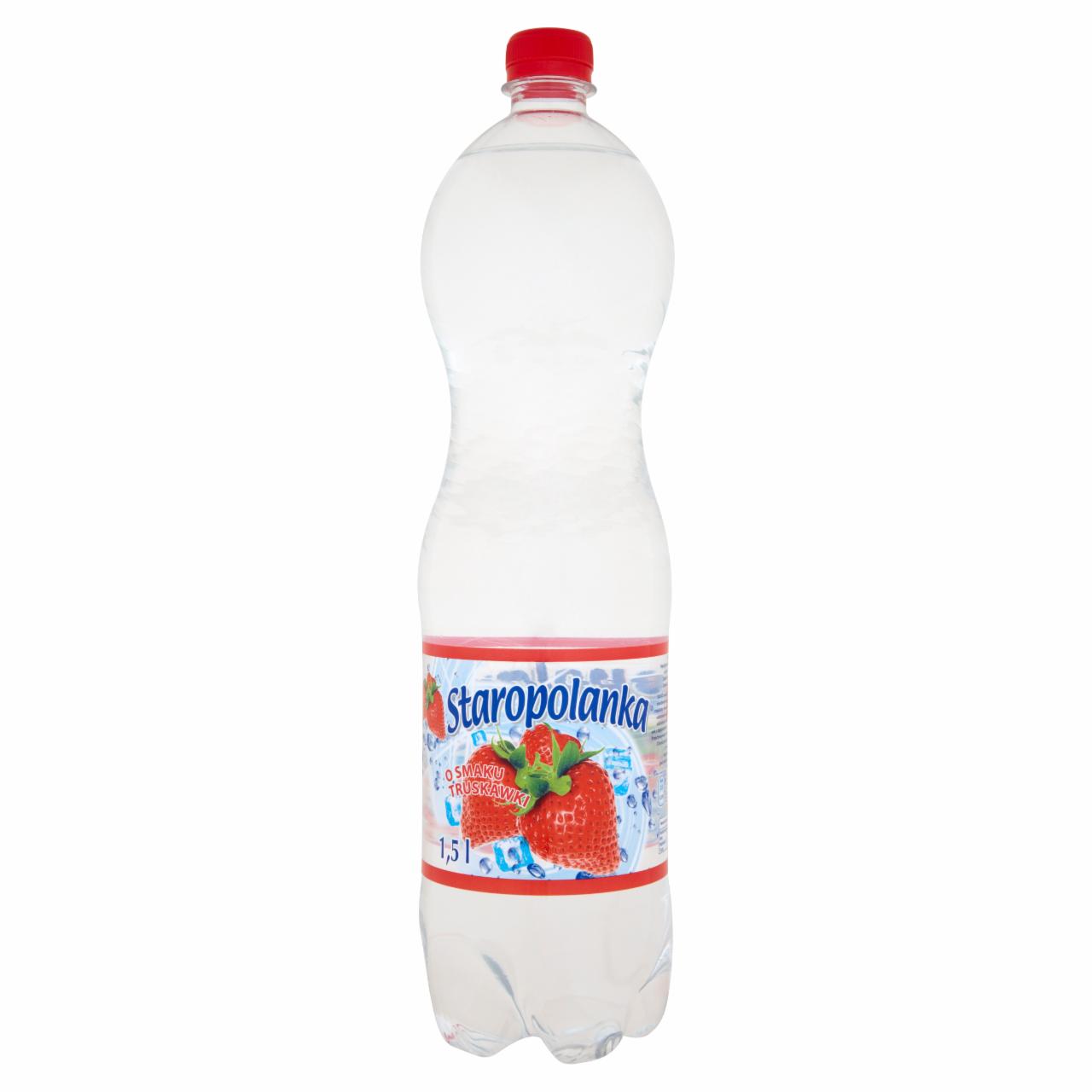 Zdjęcia - Staropolanka o smaku truskawki Napój gazowany 1,5 l