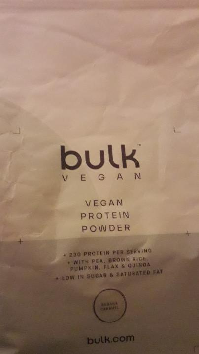 Zdjęcia - vegan protein powder banana caramel BulikVegan
