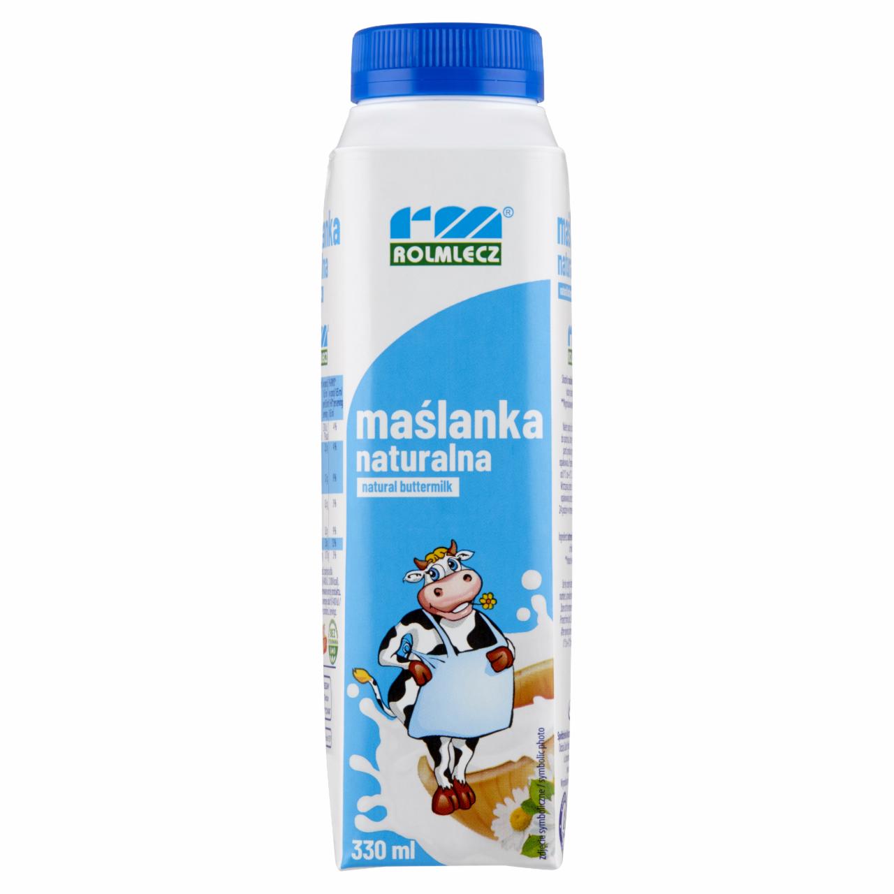 Zdjęcia - Rolmlecz Maślanka naturalna 330 ml 