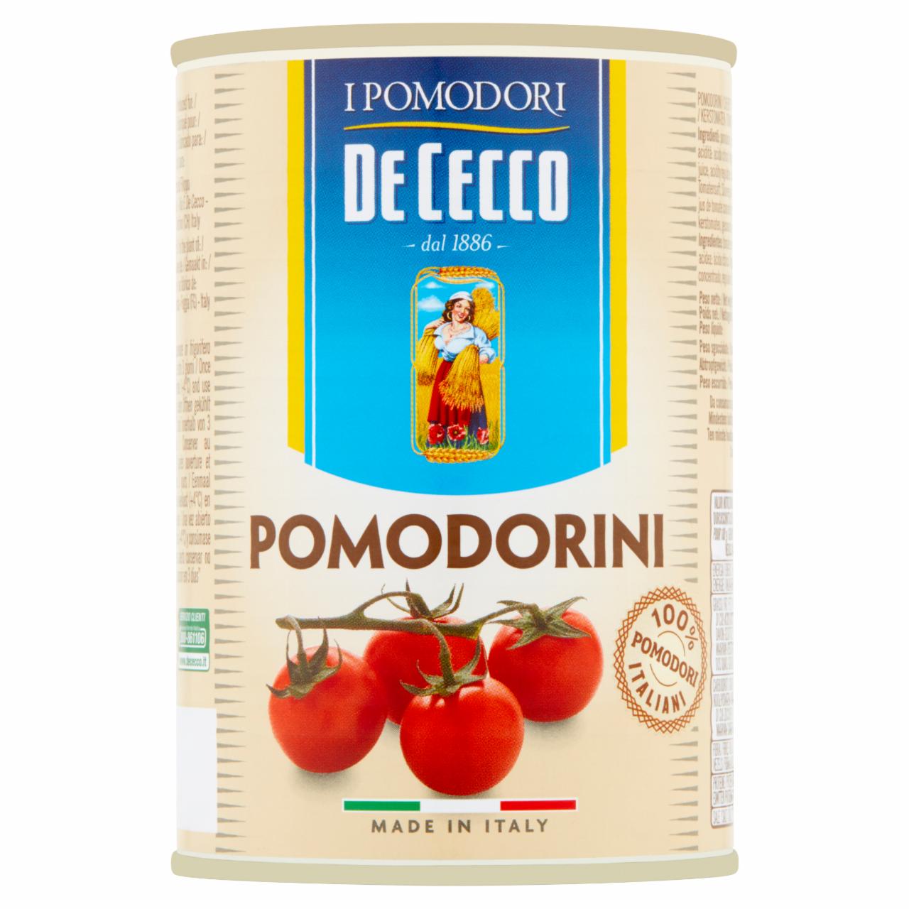 Zdjęcia - Pomidory w puszce 400 g De Cecco