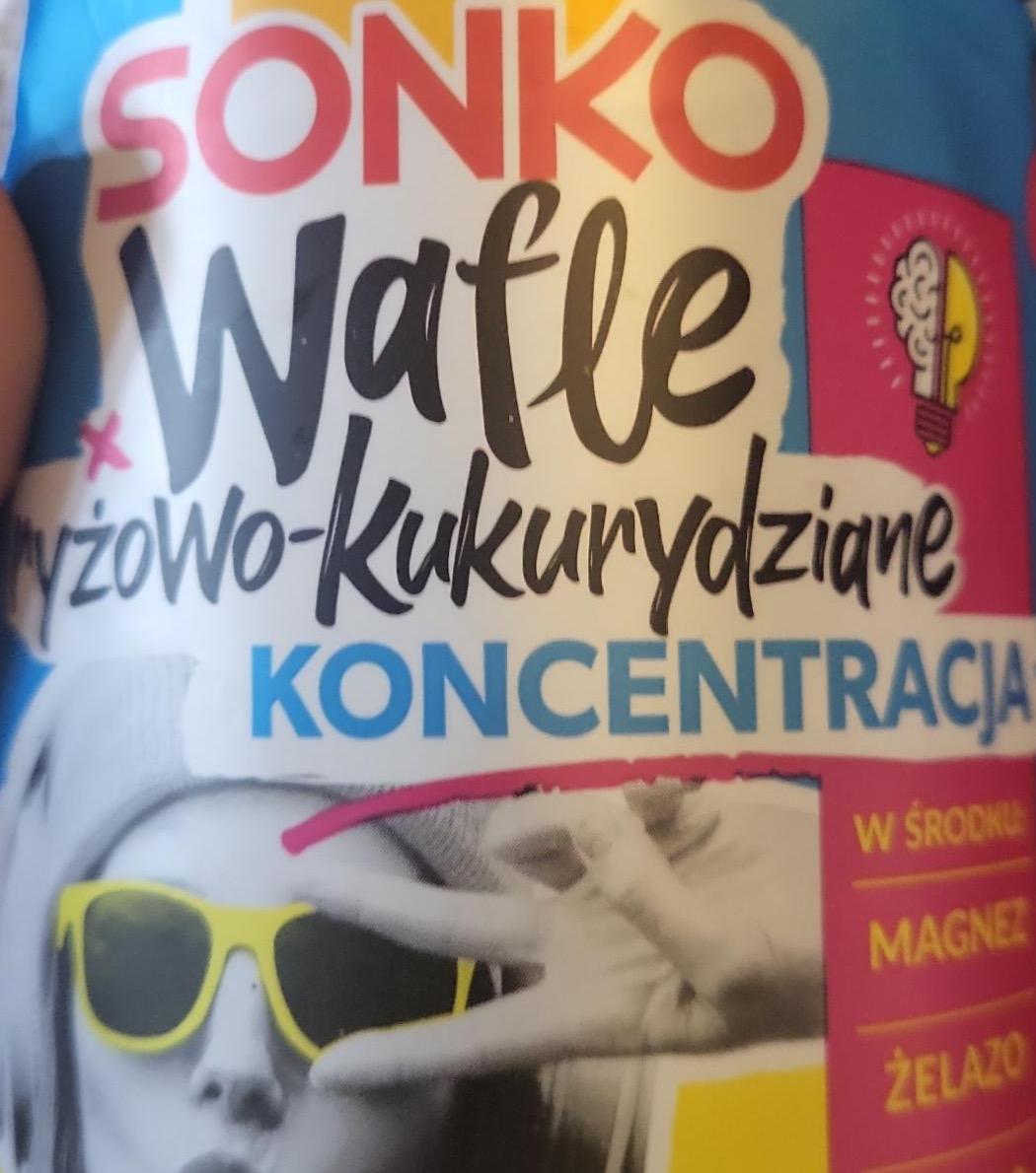 Zdjęcia - Wafle ryżowo-kukurydziane koncentracja Sonko