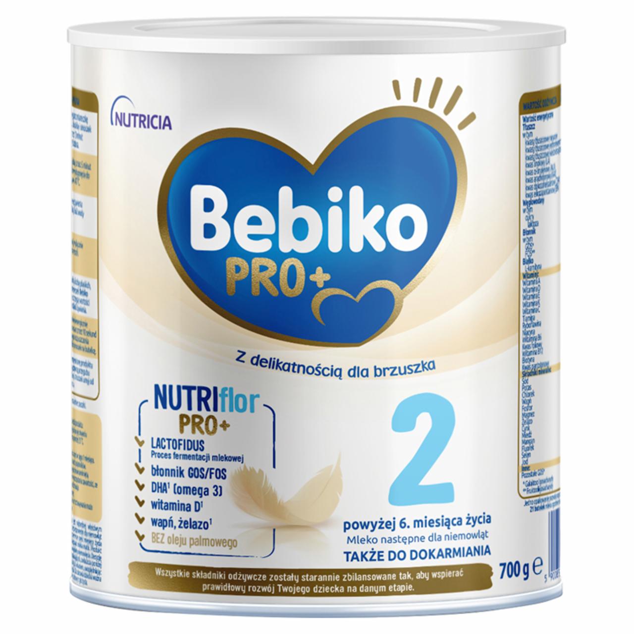 Zdjęcia - Bebiko Pro+ 2 Mleko następne dla niemowląt powyżej 6. miesiąca życia 700 g