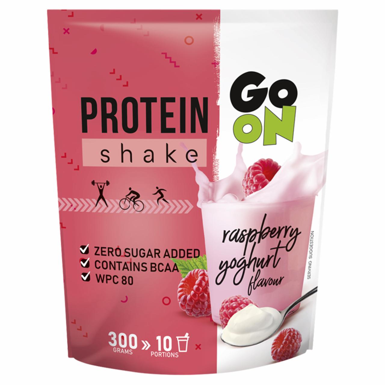 Zdjęcia - Sante Go On Suplement diety shake proteinowy o smaku malinowo-jogurtowym 300 g