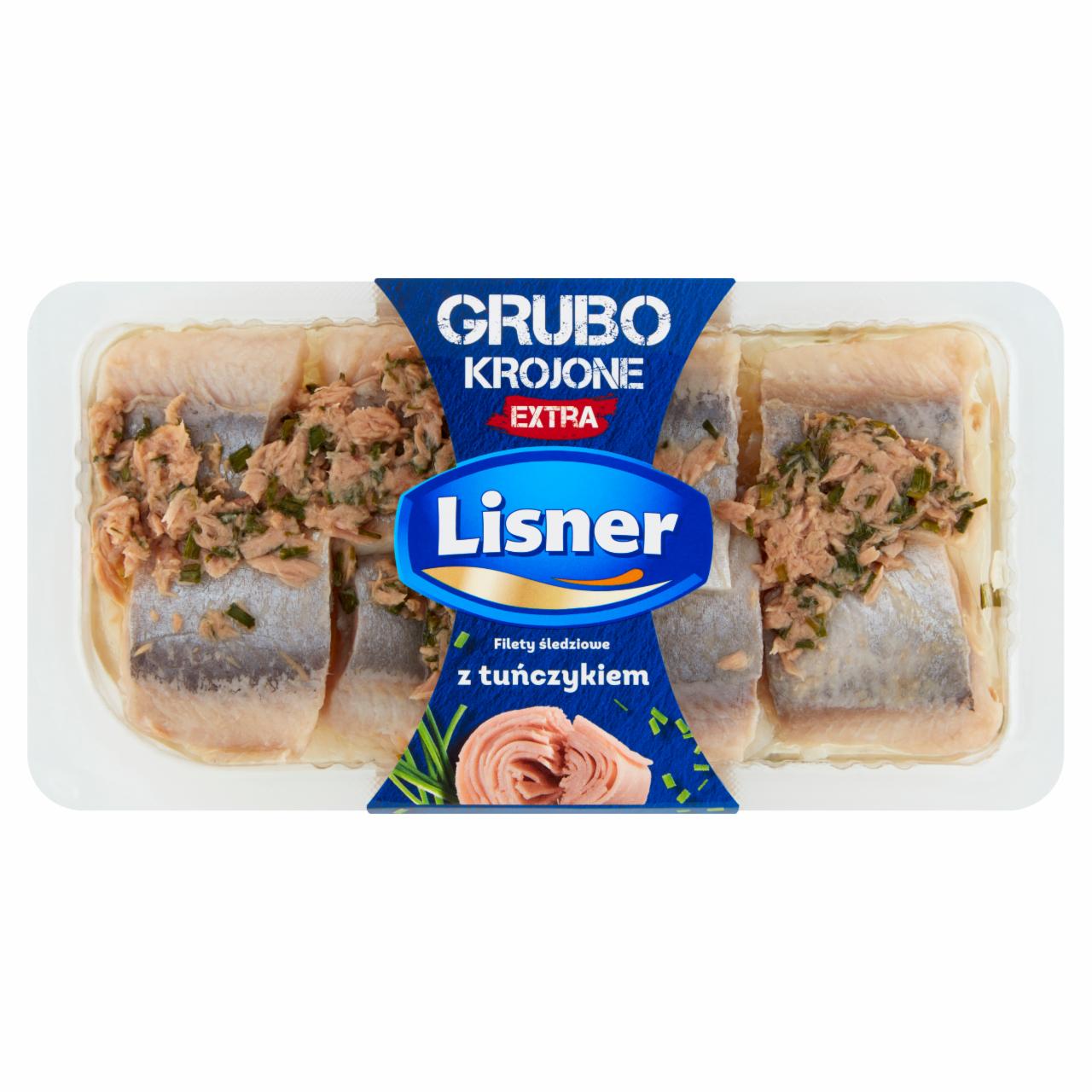 Zdjęcia - Lisner Filety śledziowe z tuńczykiem 200 g