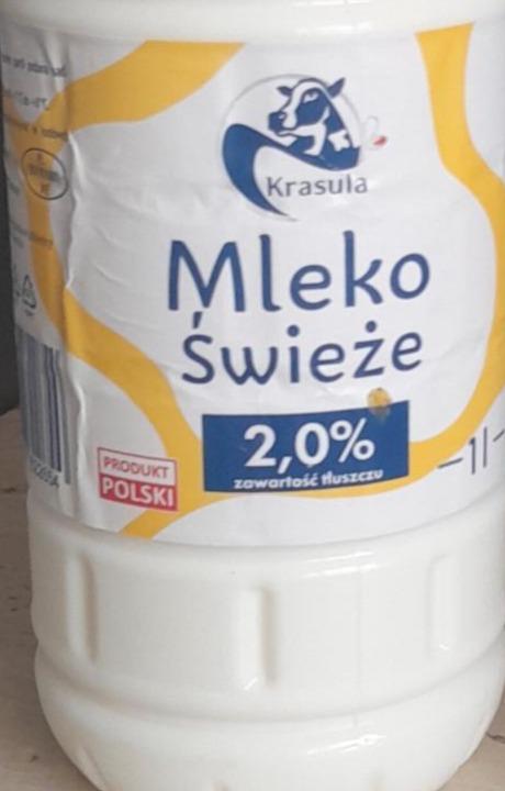 Zdjęcia - Mleko świeże 2,0% tłuszczu Krasula
