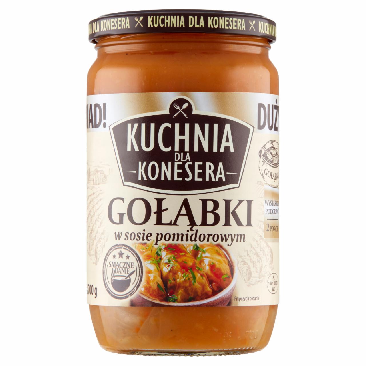 Zdjęcia - Kuchnia dla konesera Gołąbki w sosie pomidorowym 700 g