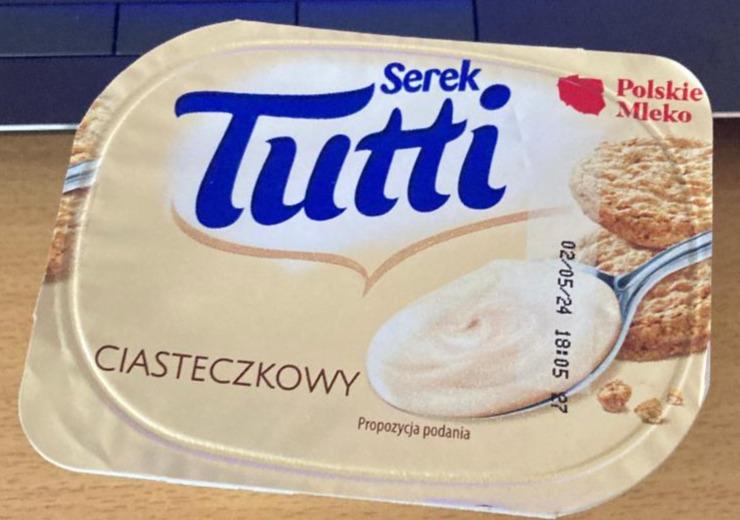 Zdjęcia - Serek o smaku ciasteczkowym Tutti