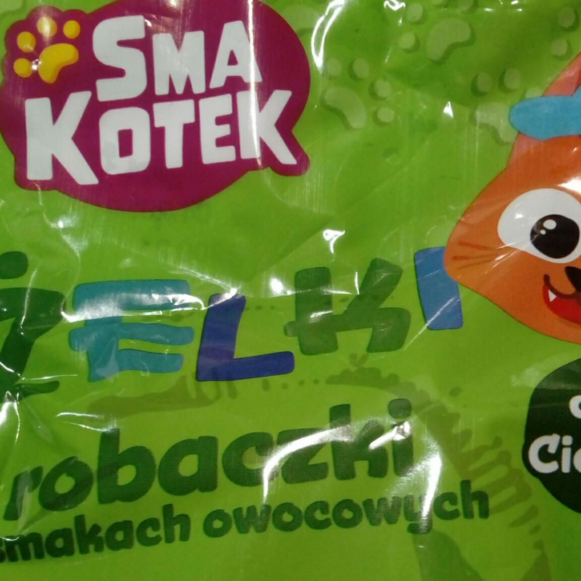 Zdjęcia - żelki SmaKotek- robaczki o smakach owocowch