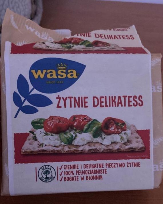 Zdjęcia - Wasa Żytnie Delikatess Pieczywo 210 g