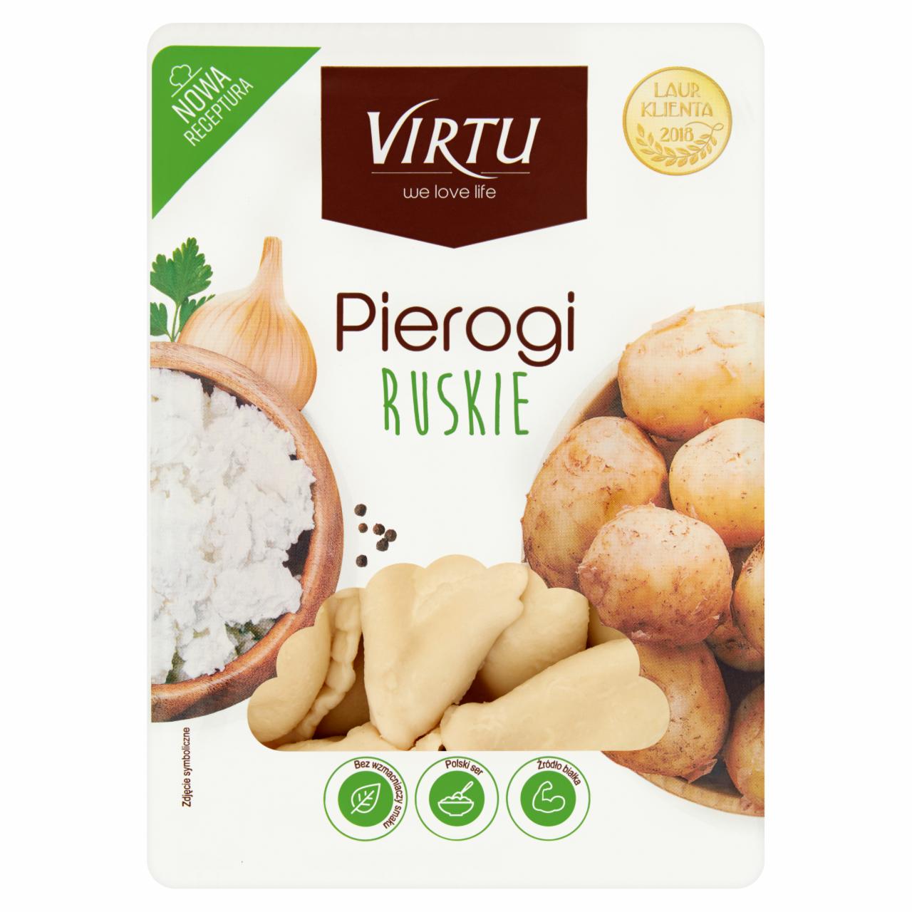 Zdjęcia - Virtu Pierogi ruskie 1 kg