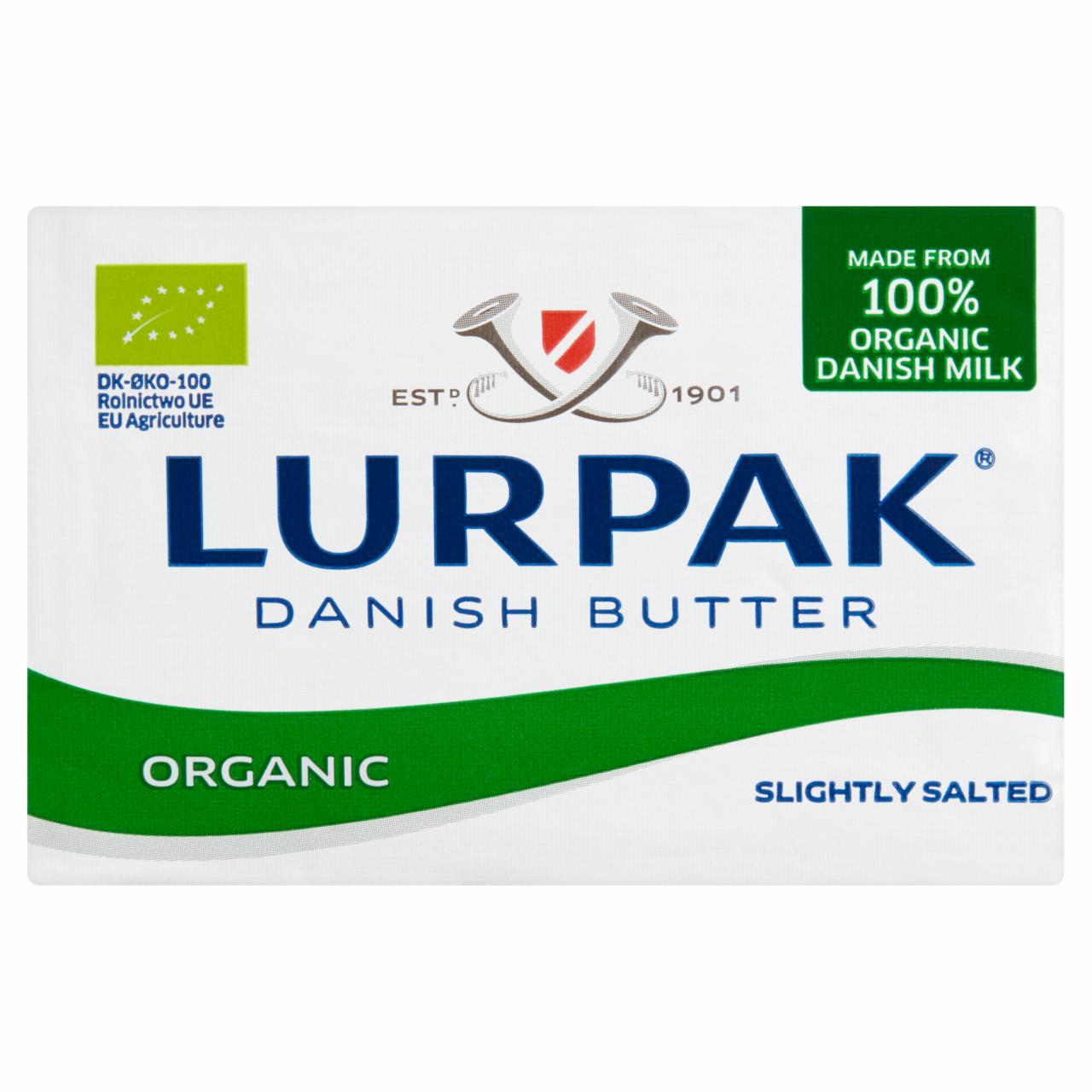 Zdjęcia - Lurpak Masło ekologiczne lekko solone 200 g