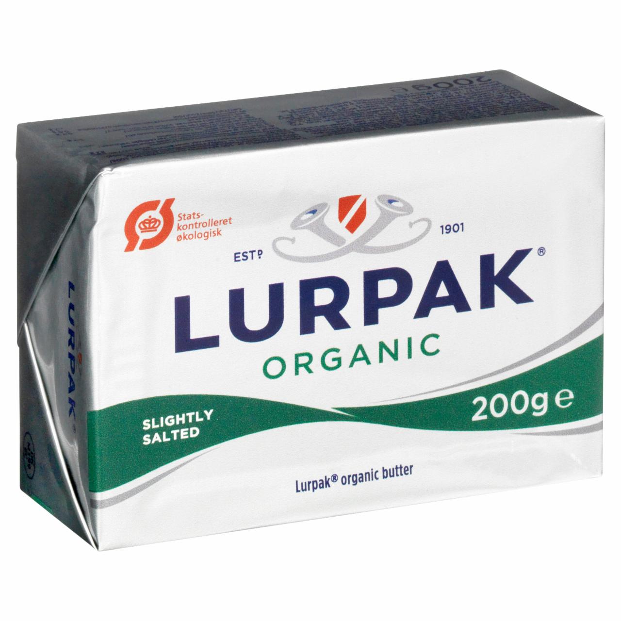 Zdjęcia - Lurpak Masło ekologiczne lekko solone 200 g