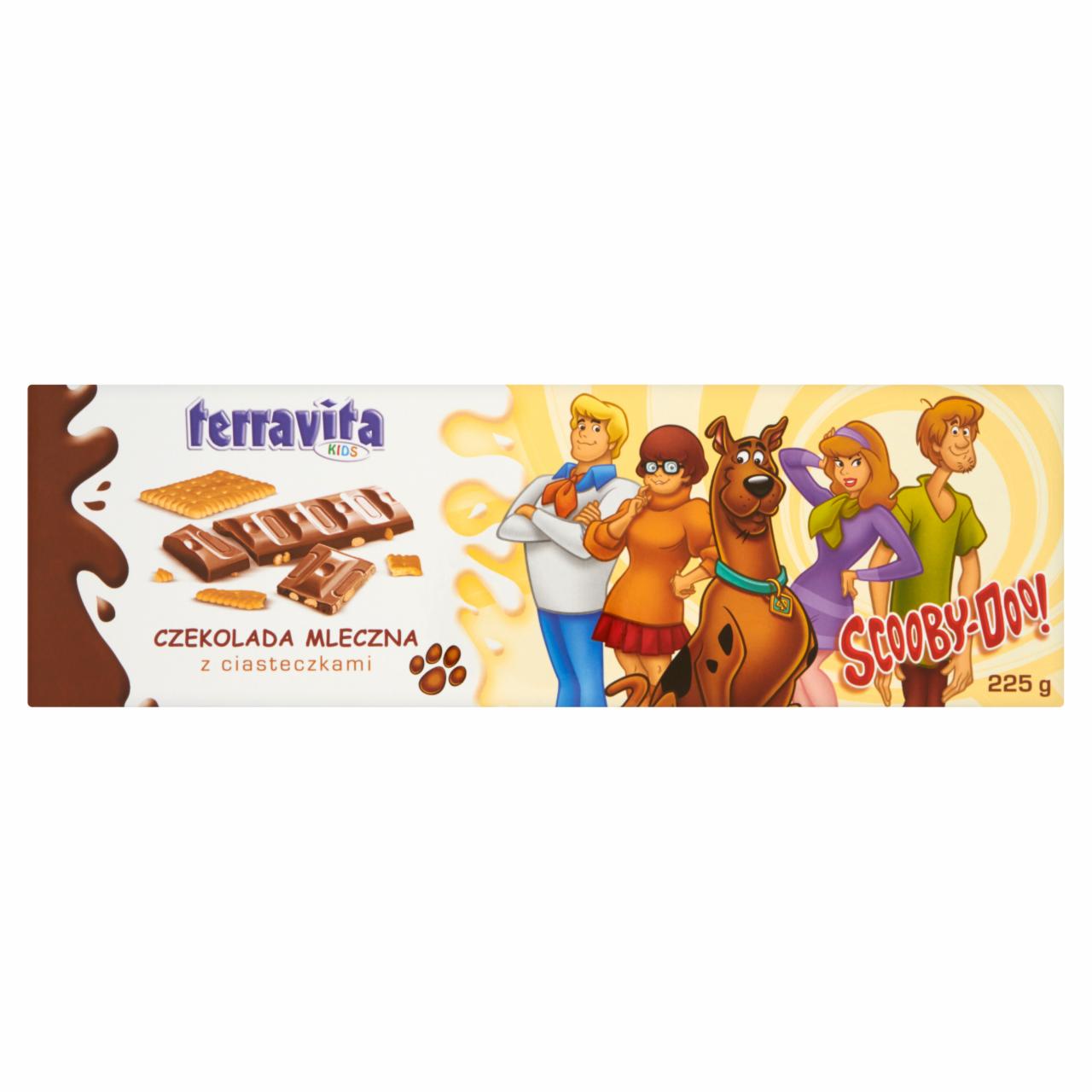 Zdjęcia - Terravita Kids Scooby-Doo Czekolada mleczna z ciasteczkami 225 g