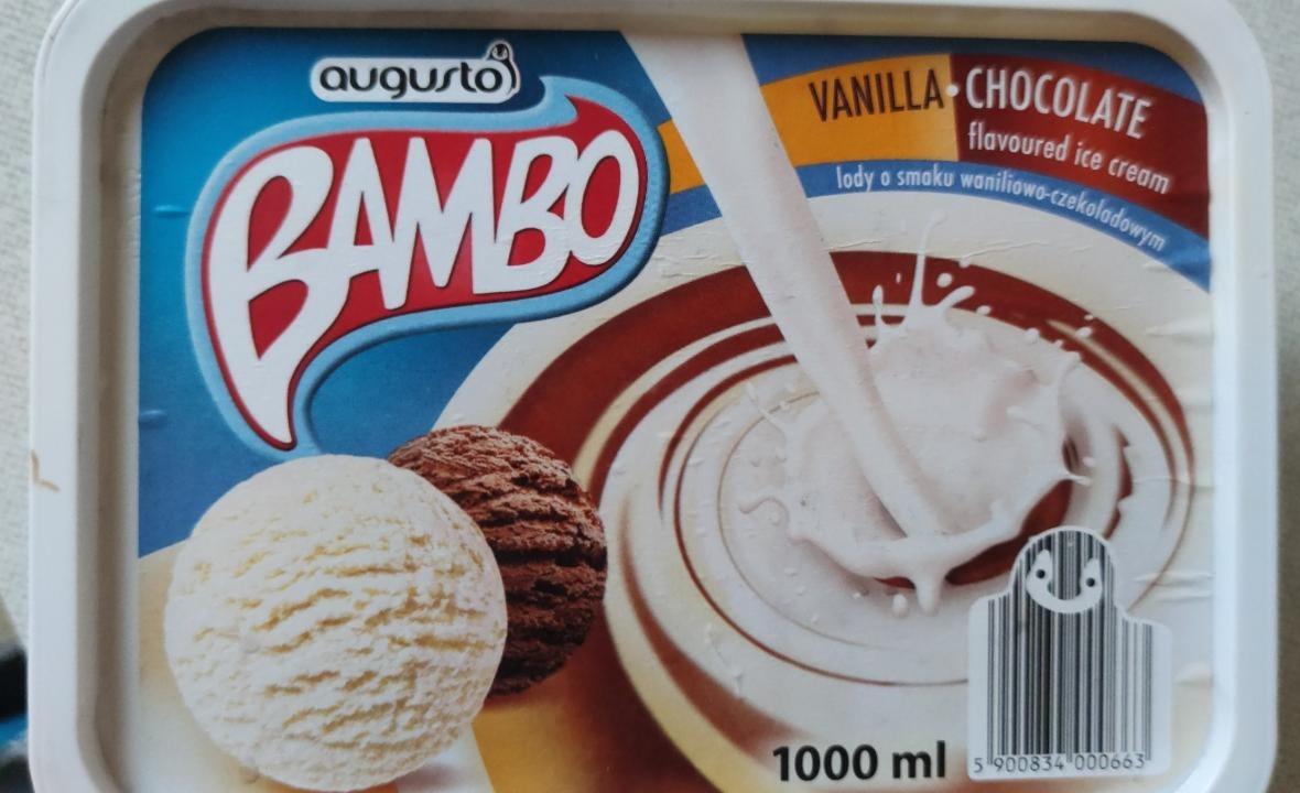 Zdjęcia - Bambo vanilla & chocolate ice cream Augusto