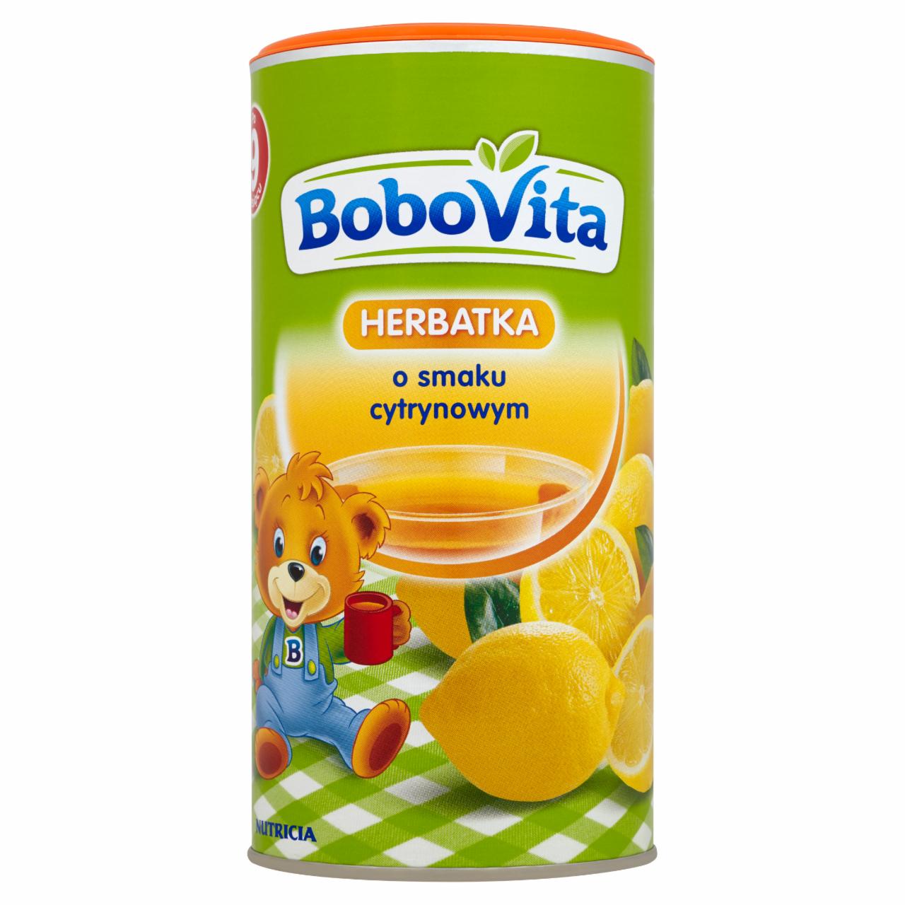 Zdjęcia - BoboVita Herbatka o smaku cytrynowym po 9 miesiącu 200 g