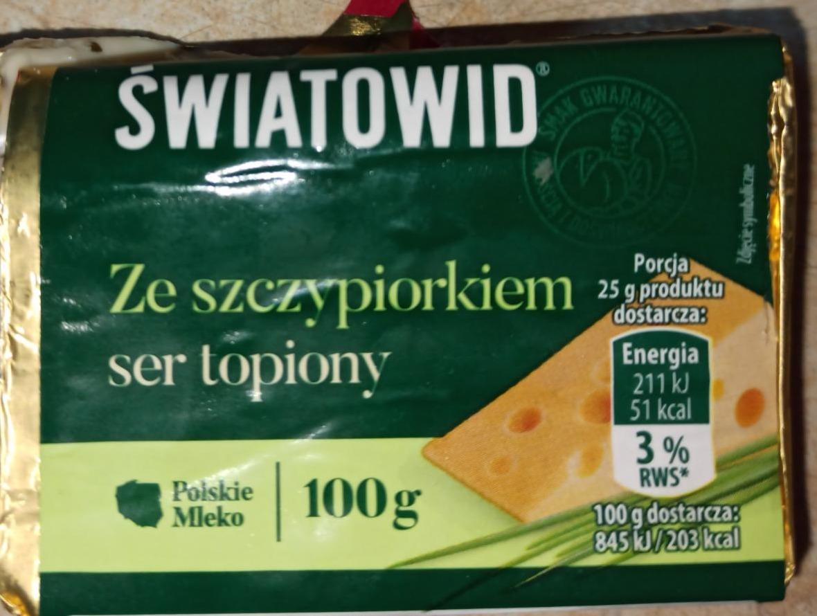 Zdjęcia - Ser topiony ze szczypiorkiem Światowid